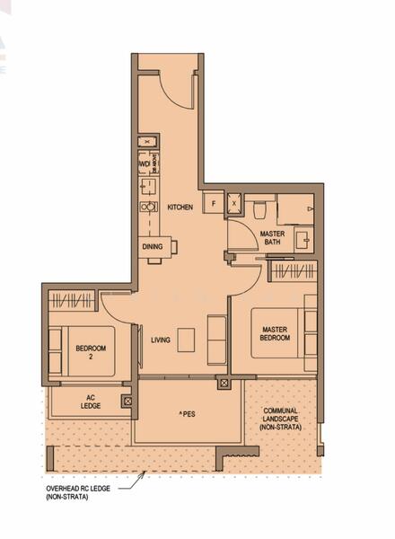 Mayfair Modern, 6 Rifle Range Road, 2 Bedrooms, 624 sqft, Condominium For Rent, by Vivien Lou, 24374536 - PropertyGuru.com.sg