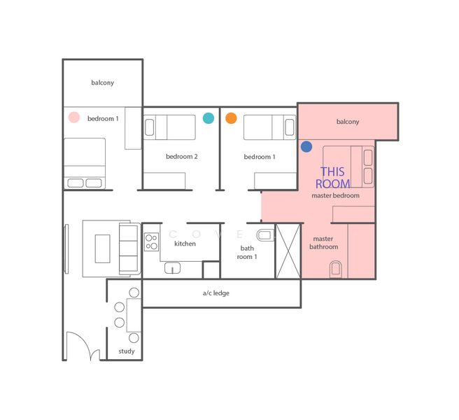 The Wisteria, 596 Yishun Ring Road, Room Rental, 140 sqft, Condominium For Rent, by Cove, 24374690 - PropertyGuru.com.sg