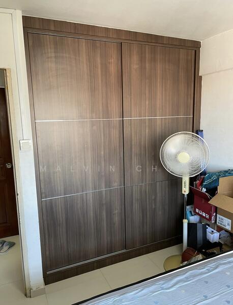 Full height wardrobe for storage