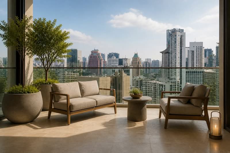 Klimt Cairnhill, 71 Cairnhill Road, 4 Bedrooms, 2,056 sqft, Condominium For Sale, by Carrie Chin, 24388493 - Balcony - PropertyGuru.com.sg