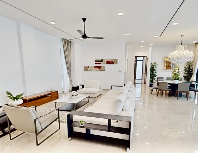 Newly Rebuilt 3.5 Storey Bungalow With Pool and Lift. Modern Design