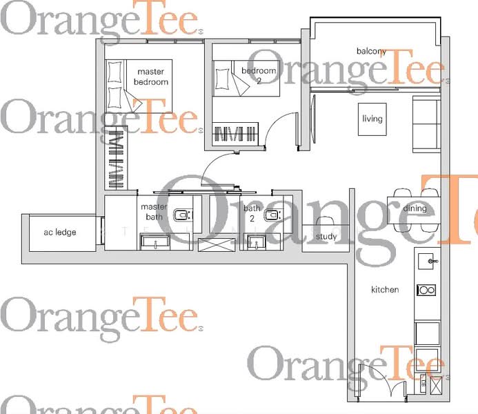 The Panorama, 18 Ang Mo Kio Ave 2, 2 Bedrooms, 786 sqft, Condominium For Sale, by Stephanie Soh, 24394518 - PropertyGuru.com.sg