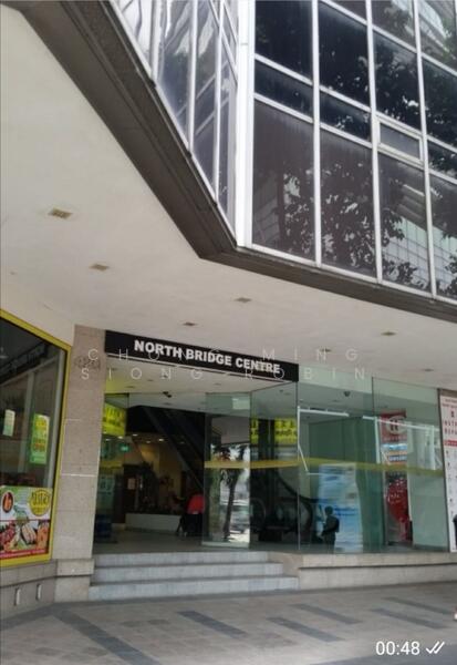 Two fitted office unit in North Bridge Centre near National Library, North Bridge Road, 603 sqft, Office For Rent, by Chong Ming Siong Robin, 24394739 - Main entrance of the building - CommercialGuru.com.sg