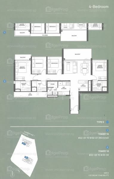 The Clement Canopy, Ave 1 Clementi, 4 Bedrooms, 1,346 sqft, Condominium For Rent, by Branden Lee, 24395412 - PropertyGuru.com.sg