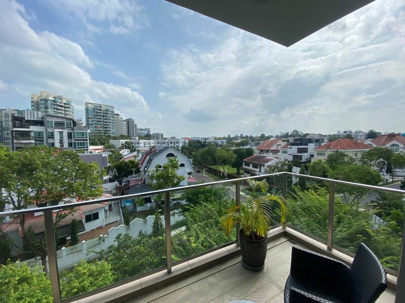 Beautiful view from balcony