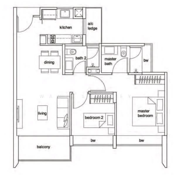 Hundred Trees Condominium For Sale at S$ 1,690,000 | PropertyGuru Singapore