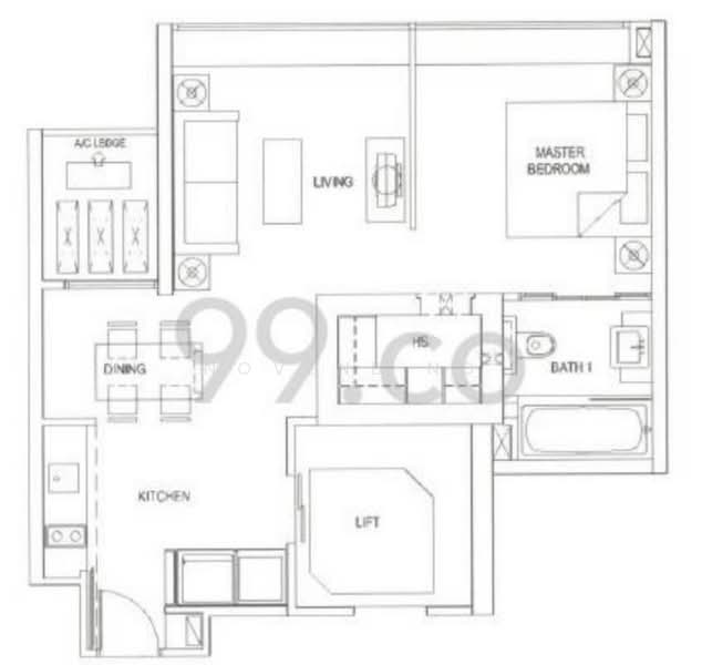 The Metz, 83 Devonshire Road, 1 Bedroom, 581 sqft, Condominium For Rent, by Novene Ng, 24402640 - PropertyGuru.com.sg