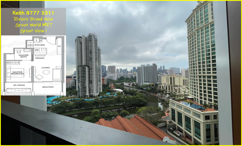 Riviere, 1 Jiak Kim Street, 1 Bedroom, 560 sqft, Condominium For Rent, by Keith Teoh, 24403849 - View Today ! - PropertyGuru.com.sg