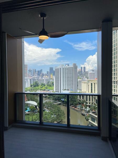 Riviere, 1 Jiak Kim Street, 1 Bedroom, 560 sqft, Condominium For Rent, by Keith Teoh, 24403849 - High Ceiling - PropertyGuru.com.sg