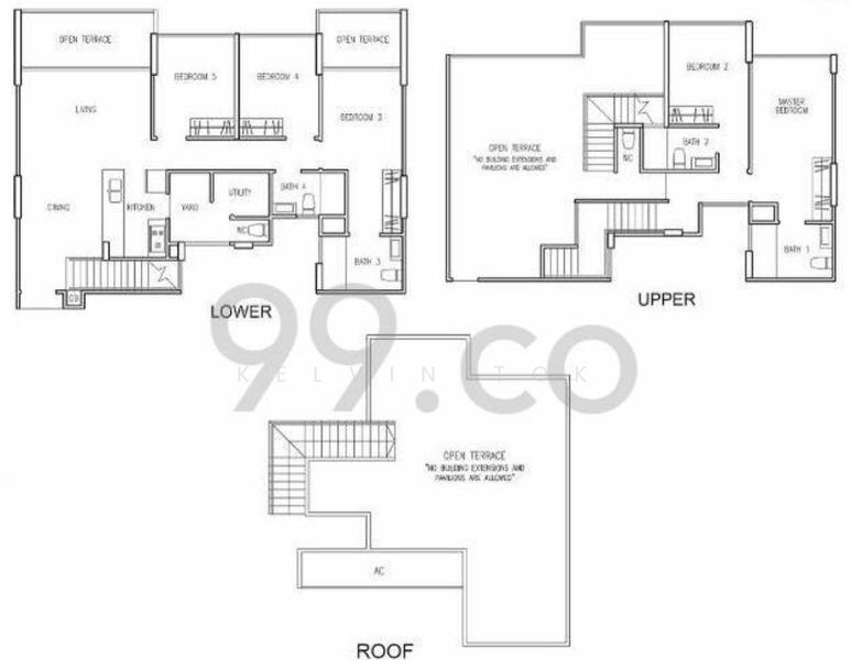 Hillion Residences, Jelebu Road, Dairy Farm / Bukit Panjang / Choa Chu Kang, 5 Bedrooms, 2,616 sqft, Apartment For Rent, by Kelvin Tok, 24407288 - PropertyGuru.com.sg