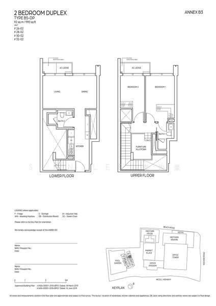 Midtown Bay, 120 Beach Road, Beach Road / Bugis / Rochor, 2 Bedrooms, 990 sqft, Condominium For Sale, by Stan Lee 李俊豪, 24408496 - PropertyGuru.com.sg
