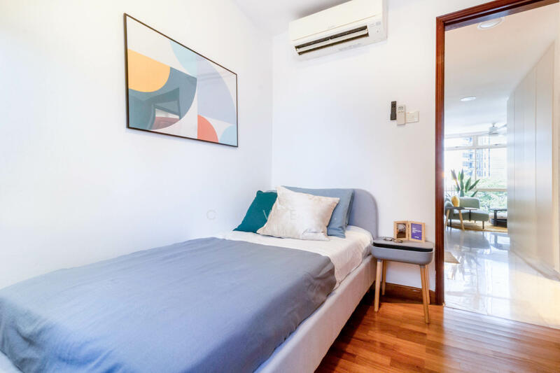 Langston Ville, 15 Kim Yam Road, Room Rental, 140 sqft, Apartment For Rent, by Cove, 24408658 - Green room - PropertyGuru.com.sg