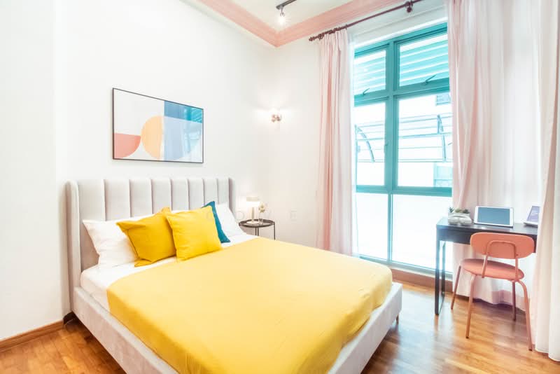 Sims Residences, 8 Lorong 39 Geylang, Room Rental, 100 sqft, Apartment For Rent, by Cove, 24408727 - Orange room - PropertyGuru.com.sg