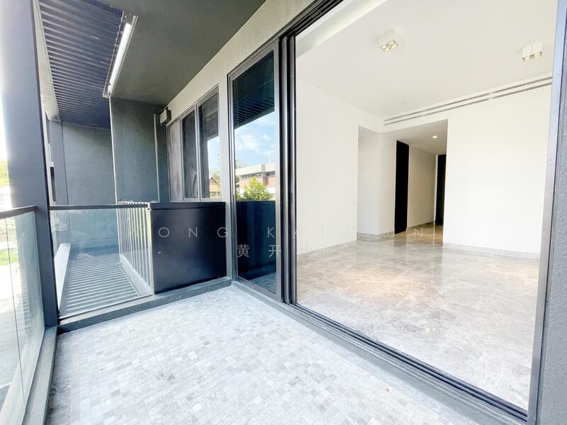 Balcony and Living Area