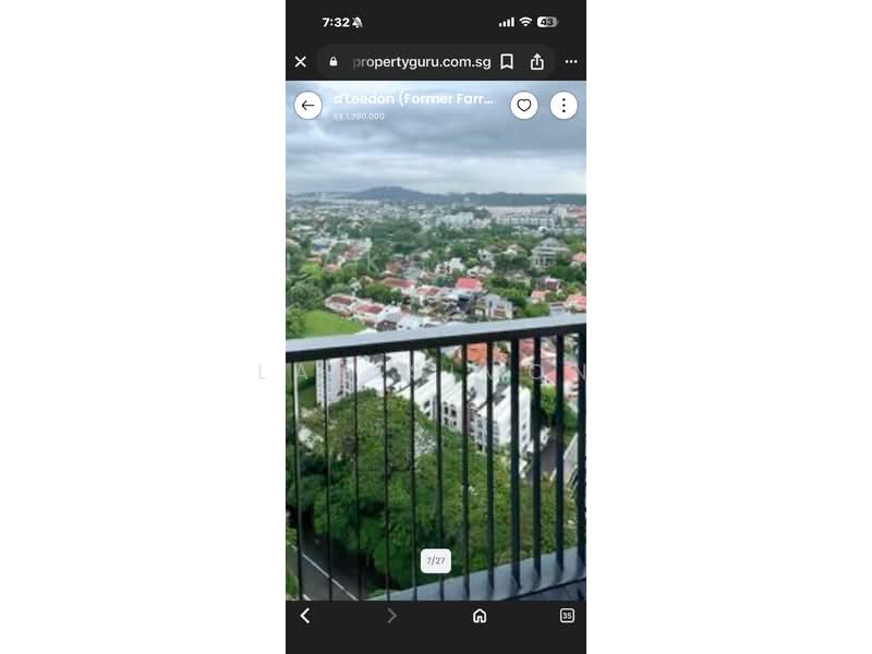 d'Leedon (Former Farrer Court) Condominium For Sale at S$ 1,370,000 | PropertyGuru Singapore