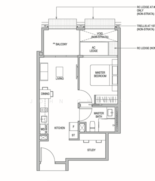 Mayfair Gardens, 16 Rifle Range Road, 1 Bedroom, 560 sqft, Condominium For Rent, by John Chong, 24417404 - PropertyGuru.com.sg