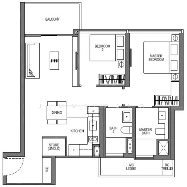 Seaside Residences, 12 Siglap Link, 2 Bedrooms, 807 sqft, Apartment For Rent, by Jimme Pang, 24418396 - PropertyGuru.com.sg