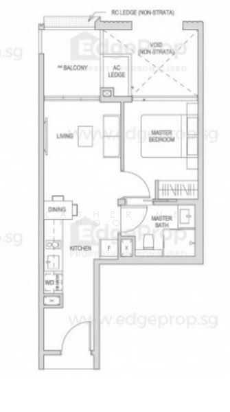 Mayfair Modern, 2 Rifle Range Road, 1 Bedroom, 506 sqft, Condominium For Rent, by Katherine Khoo, 24420069 - PropertyGuru.com.sg