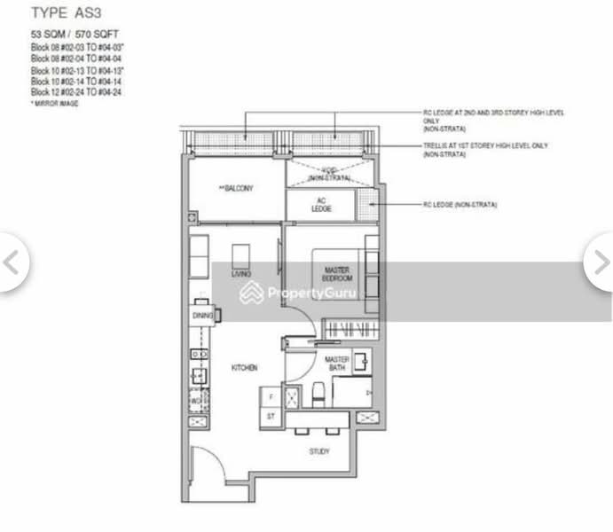 Mayfair Gardens, 8 Rifle Range Road, 2 Bedrooms, 753 sqft, Condominium For Rent, by Eric Eyu, 24420457 - PropertyGuru.com.sg