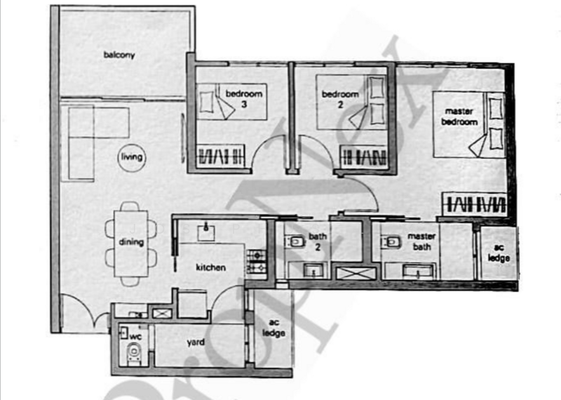 The Panorama, 18 Ang Mo Kio Ave 2, 3 Bedrooms, 990 sqft, Condominium For Rent, by Josephus Lim, 24424245 - PropertyGuru.com.sg