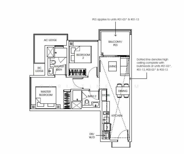 The Antares, 19 Mattar Road, 2 Bedrooms, 688 sqft, Condominium For Rent, by Christine Lim, 24425869 - PropertyGuru.com.sg