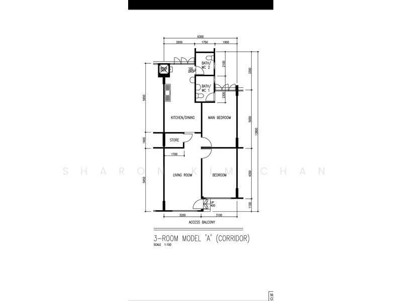 528 Hougang Avenue 6, 528 Hougang Avenue 6, Hougang / Punggol / Sengkang, 2 Bedrooms, 797 sqft, HDB Flat For Rent, by Sharon Kim Chan, 24428889 - PropertyGuru.com.sg