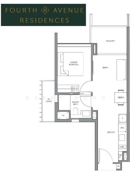 Fourth Avenue Residences, 6 Fourth Avenue, Tanglin / Holland / Bukit Timah, 1 Bedroom, 517 sqft, Condominium For Rent, by Garry Wong, 24433215 - PropertyGuru.com.sg