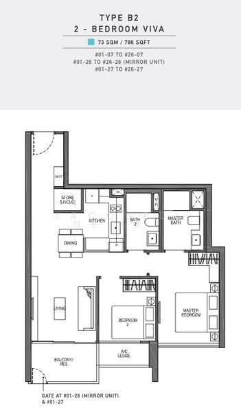 Seaside Residences, 12 Siglap Link, East Coast / Marine Parade, 2 Bedrooms, 786 sqft, Apartment For Rent, by Jacqueline Lee, 24435464 - PropertyGuru.com.sg