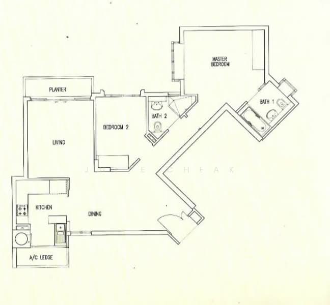 Robertson 100, 100 Robertson Quay, 2 Bedrooms, 936 sqft, Apartment For Rent, by Julie Cheak, 24438838 - PropertyGuru.com.sg