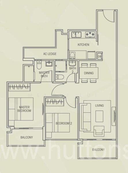 Vacanza @ East, 46 Lengkong Tujoh, 2 Bedrooms, 840 sqft, Condominium For Rent, by Mei-Ci Lui, 24441331 - PropertyGuru.com.sg