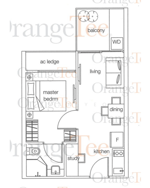 NottingHill Suites, 29A Toh Tuck Road, 1 Bedroom, 398 sqft, Apartment For Rent, by Ryan Yeo, 24443397 - PropertyGuru.com.sg