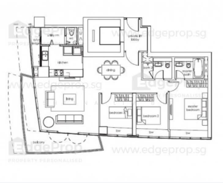 One Shenton, 1 Shenton Way, 3 Bedrooms, 1,604 sqft, Condominium For Rent, by Sheena Lim B P, 24445023 - PropertyGuru.com.sg