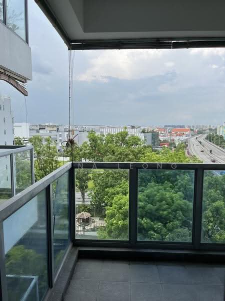 The Yardley, 571 Upper Serangoon Road, 3 Bedrooms, 1,421 sqft, Condominium For Rent, by Fiona Leong, 24445440 - Balcony - PropertyGuru.com.sg