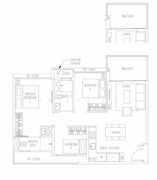 The Visionaire, Canberra Drive, 3 Bedrooms, 850 sqft, Executive Condominium For Rent, by Soh Shu Hui, 24449405 - PropertyGuru.com.sg