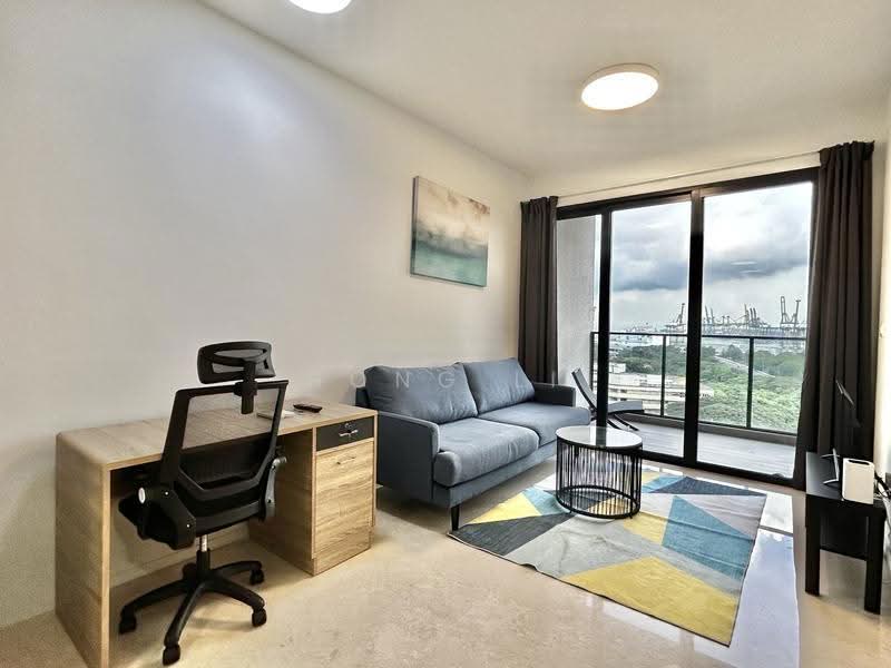 Avenue South Residence, 1 Silat Avenue, Alexandra / Commonwealth, 1 Bedroom, 527 sqft, Condominium For Rent, by Hong Li, 24449538 - Living Room - PropertyGuru.com.sg