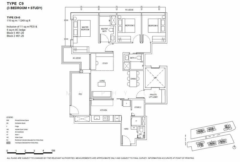 The Continuum, 3 Thiam Siew Avenue, 3 Bedrooms, 1,249 sqft, Condominium For Sale, by Murphy Lee, 24450215 - PropertyGuru.com.sg