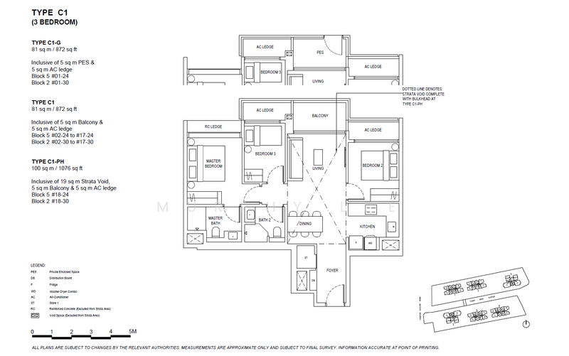 The Continuum, 3 Thiam Siew Avenue, 3 Bedrooms, 1,076 sqft, Condominium For Sale, by Murphy Lee, 24450215 - PropertyGuru.com.sg