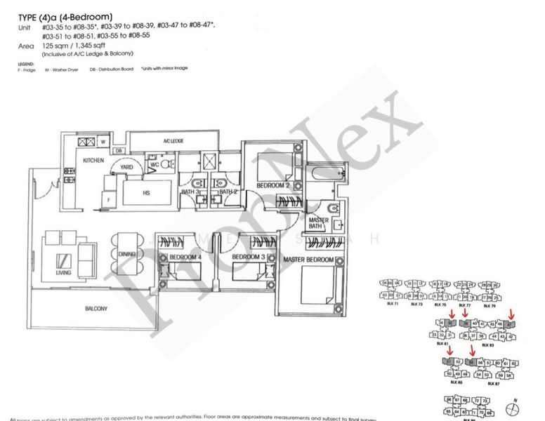 Hedges Park Condominium, 83 Flora Drive, 4 Bedrooms, 1,345 sqft, Condominium For Rent, by James Seah, 24451263 - PropertyGuru.com.sg