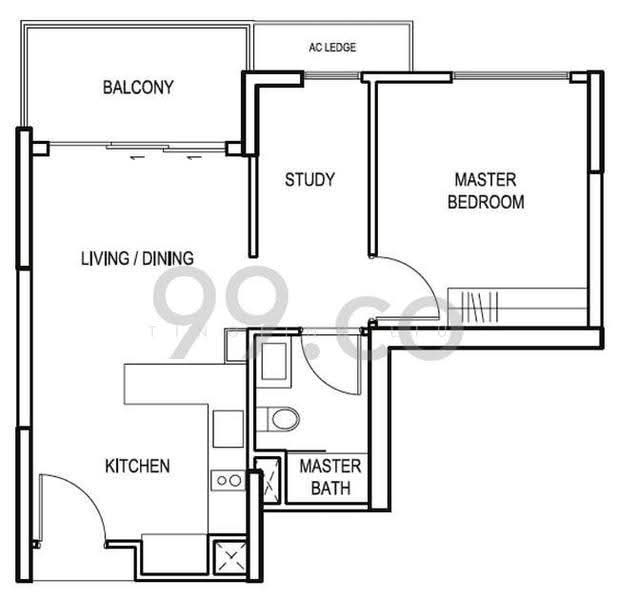 eCO, 263 Bedok South Avenue 3, Bedok / Upper East Coast, 1 Bedroom, 592 sqft, Condominium For Rent, by Tingting Liu, 24452022 - PropertyGuru.com.sg