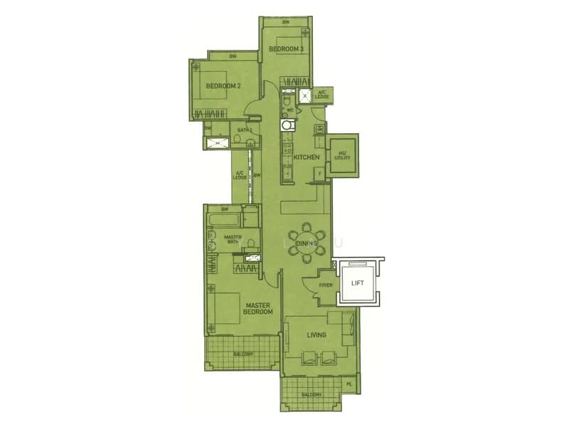 The Berth by the Cove, 218 Ocean Drive, City & South West (D01-08), Harbourfront / Telok Blangah, 3 Bedrooms, 1,668 sqft, Condominium For Rent, by CY Lau, 24452330 - PropertyGuru.com.sg