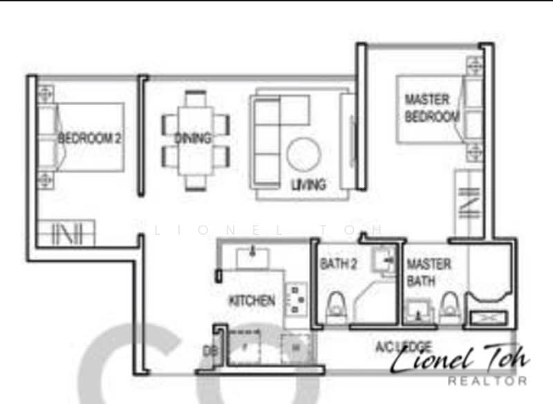 Symphony Suites, 1 Yishun Close, 2 Bedrooms, 689 sqft, Condominium For Rent, by Lionel Toh, 24452921 - PropertyGuru.com.sg