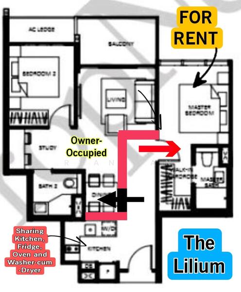 The Lilium, 31 How Sun Road, Studio, 120 sqft, Condominium For Rent, by Ryan Tan, 24453370 - PropertyGuru.com.sg