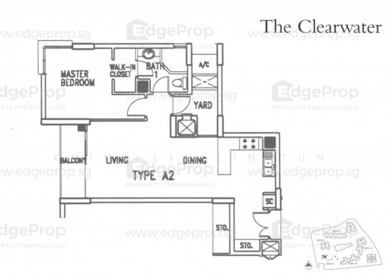 The Clearwater, 8 Bedok Reservoir View, 1 Bedroom, 710 sqft, Condominium For Rent, by Khine Lin Lin Tun, 24453422 - PropertyGuru.com.sg