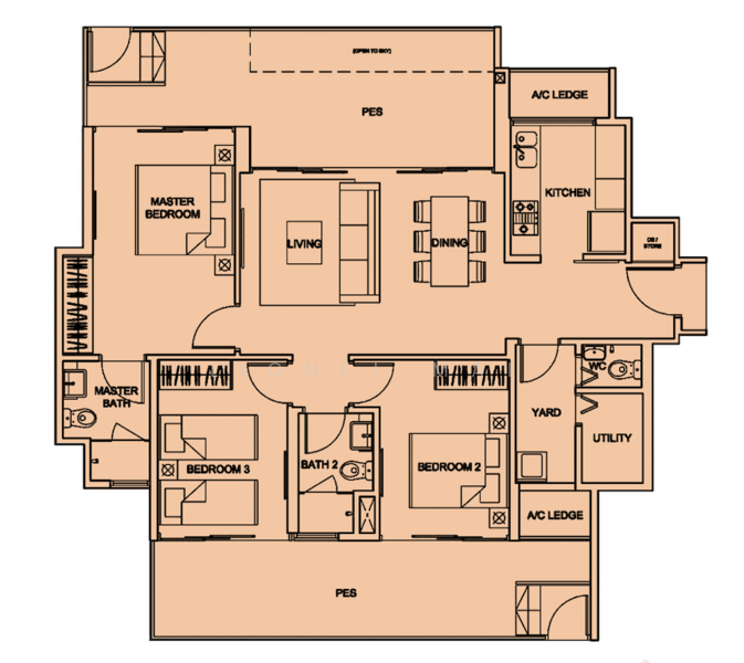 Sea Esta, 30 Pasir Ris Link, 3 Bedrooms, 1,400 sqft, Condominium For Rent, by Lionel Mai, 24457944 - PropertyGuru.com.sg