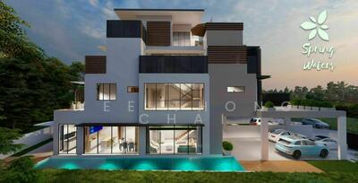 For Sale - ⭐⭐LANDED7772@Spring Waters Villas Exclusive Semi-Detached (D27) 5rm