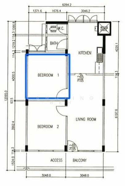 2 Bedok South Avenue 1, 2 Bedok South Avenue 1, Bedok / Upper East Coast, Room Rental, 110 sqft, HDB Flat For Rent, by KangLing Beh, 24464010 - PropertyGuru.com.sg