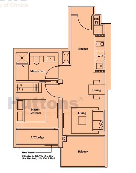 Avenue South Residence, 11 Silat Avenue, 1 Bedroom, 527 sqft, Condominium For Rent, by Don Lim, 24464957 - PropertyGuru.com.sg