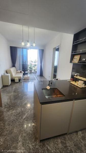 Riviere, 3 Jiak Kim Street, Alexandra / Commonwealth, 1 Bedroom, 560 sqft, Condominium For Rent, by Renee Ong, 24465602 - Living Room - PropertyGuru.com.sg