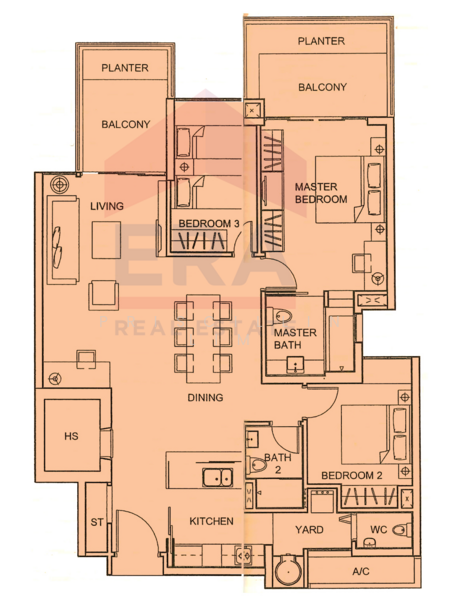 8 @ Mount Sophia, 6 Mount Sophia, 3 Bedrooms, 2,620 sqft, Condominium For Rent, by Priscillin Lim, 24466215 - PropertyGuru.com.sg