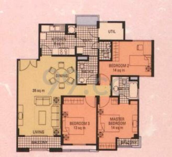 Hillview Heights, 27 Hillview Avenue, 3 Bedrooms, 1,162 sqft, Condominium For Rent, by Xu Helen, 24468152 - PropertyGuru.com.sg